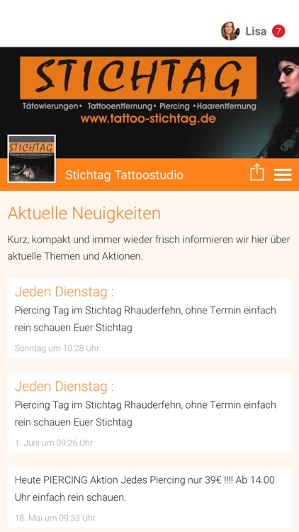 Stichtag Tattoostudio