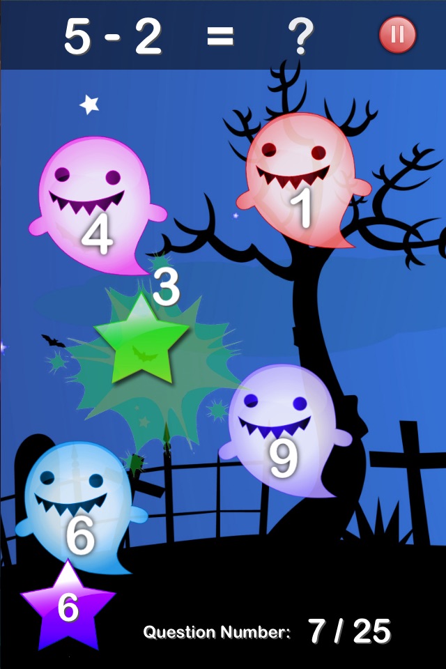 Halloween Maths Lite screenshot 3