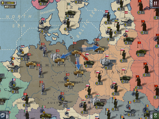 European War 2 for iPad на iPad