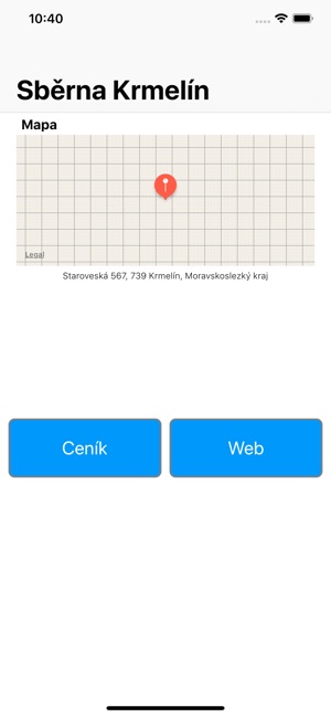 Sběrna Ceník(圖1)-速報App