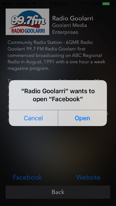 How to cancel & delete Radio Goolarri from iphone & ipad 3