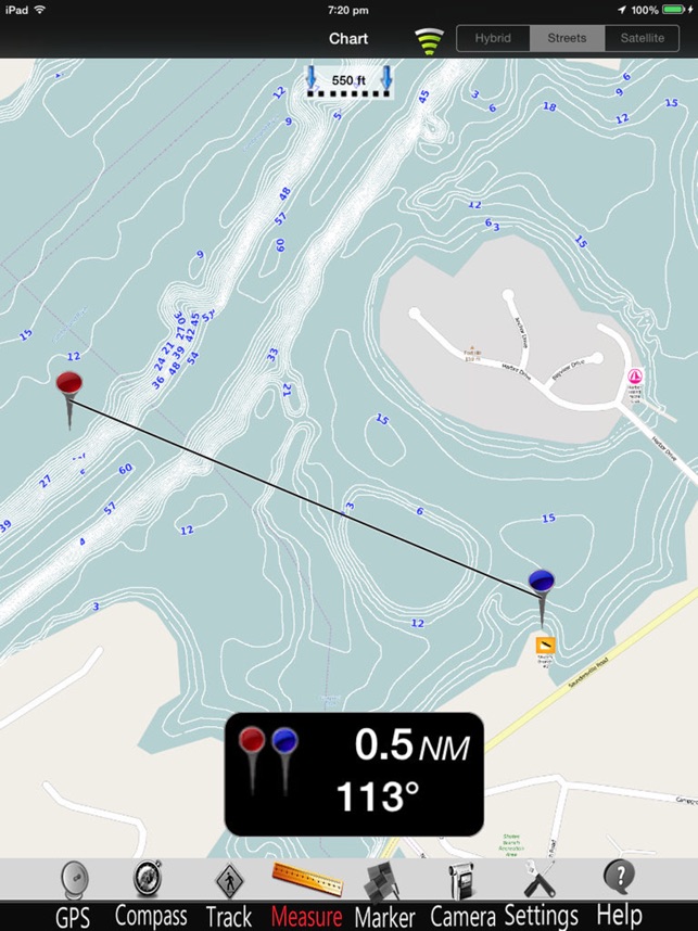 Old Hickory Lake GPS Chart Pro(圖1)-速報App