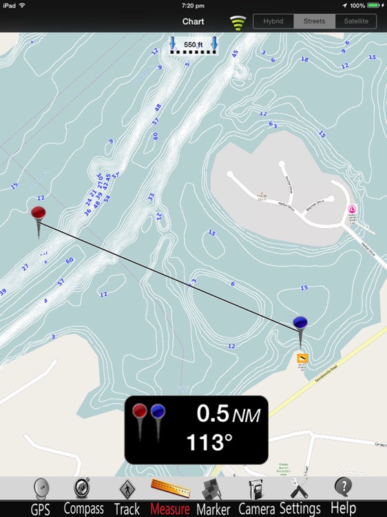 Old Hickory Lake GPS Chart Pro