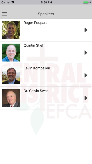 EFCA Central Leadership Conf screenshot 4
