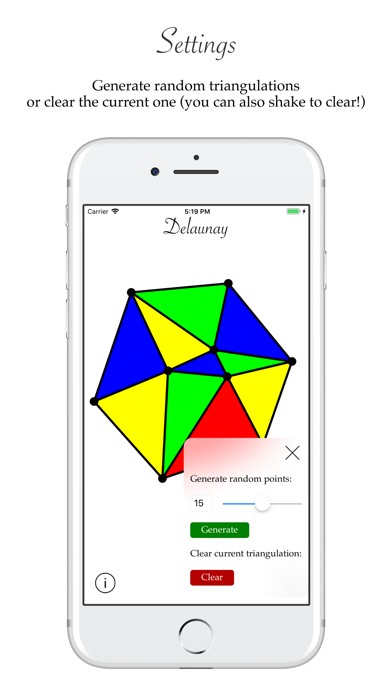 How to cancel & delete Delaunay Triangulator from iphone & ipad 2