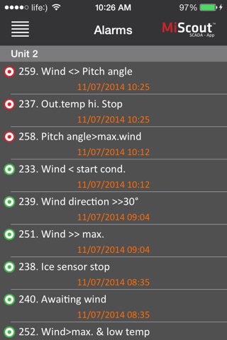 MiScout SCADA App screenshot 4