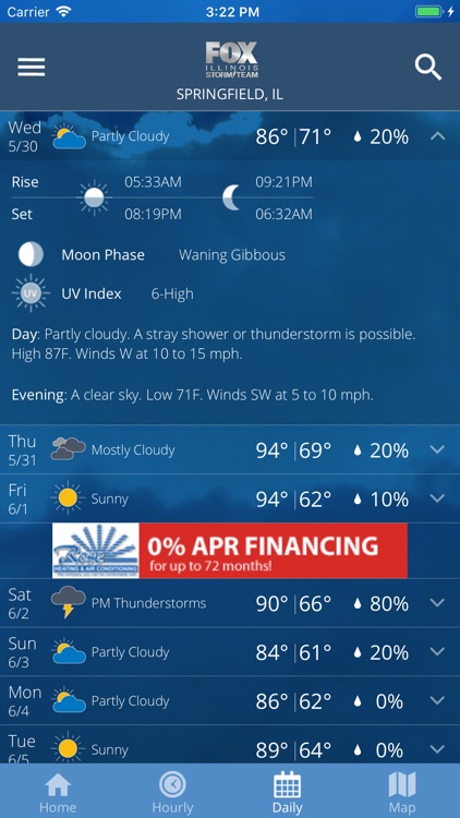 Fox Illinois Weather App screenshot-4