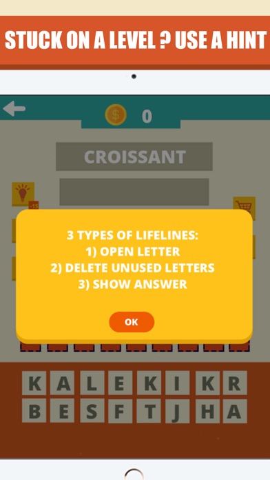 How to cancel & delete Guess The Word - 5 Clues Quiz from iphone & ipad 4