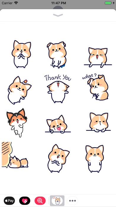 Puppy Dog Animated Stickers screenshot 2