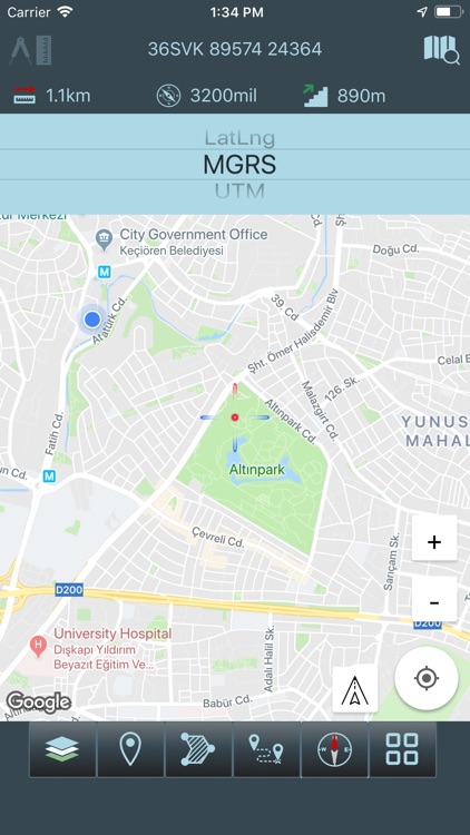 Mgrs & Utm Map screenshot-3