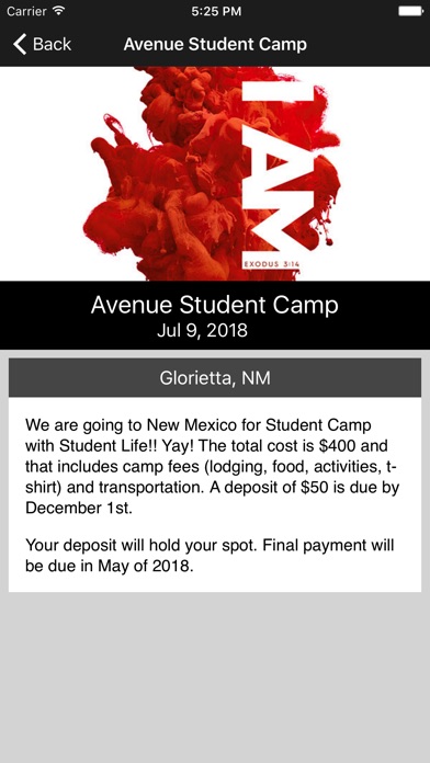 The Avenue Student Ministry screenshot 4