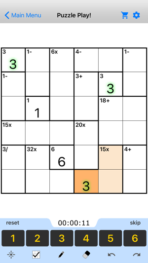 Mathdoku Challenge!(圖3)-速報App