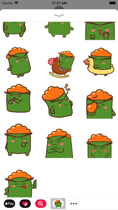 Sushi Animated Stickers screenshot 2