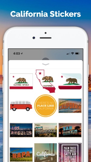 California Emoji Stickers