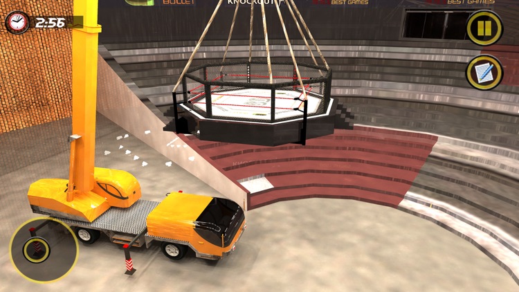 Wrestling Arena Construction