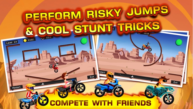 Top Bike Lite-Motorcycle Stunt screenshot-3