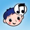 Zing mee met geliefde Nederlandse kinderliedjes, enthousiast gezongen door kinderen, begeleid door professionele musici, verpakt in een vrolijke, interactieve app