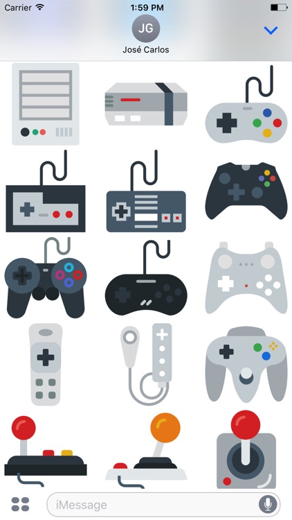 Gamer Sticker Pack for iMessage