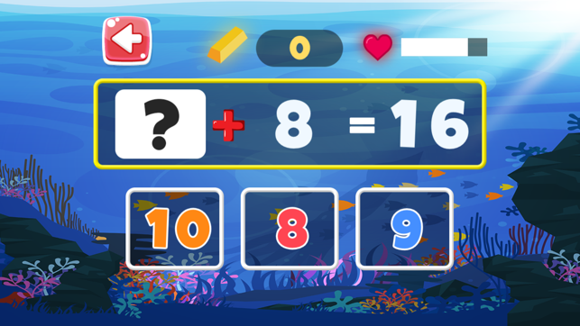 Math Game First Grade