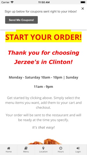 Jerzee's Pizza Clinton