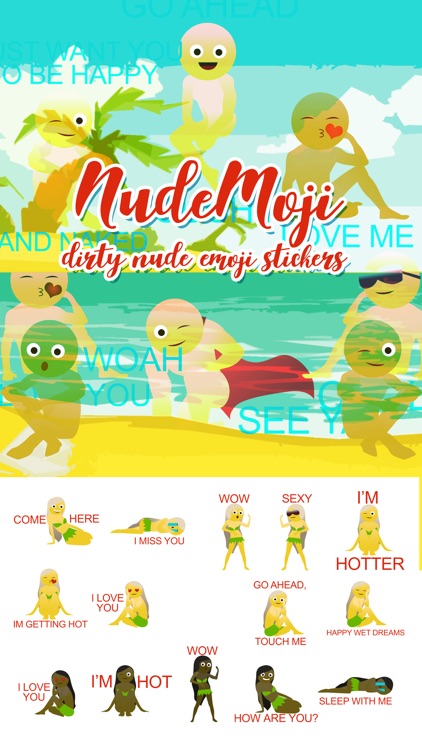 NudeMOJI - Dirty Emoji App