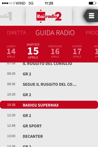 RaiPlay Sound: radio e podcast screenshot 2
