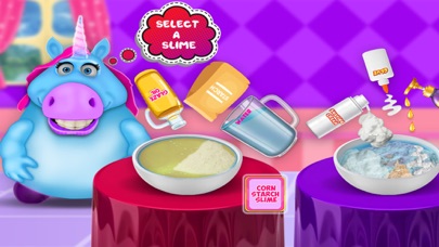 Mr. Fat Unicorn Slime Making screenshot 2