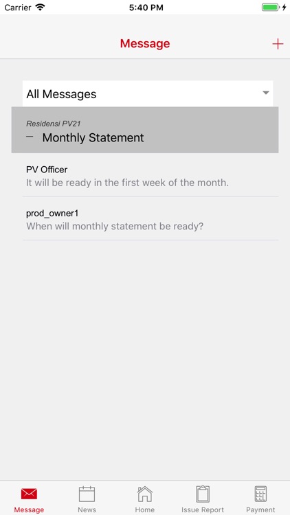 PV Homes - smart community app