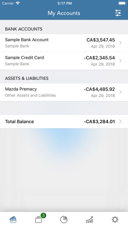 PocketLion PocketSmith Budget