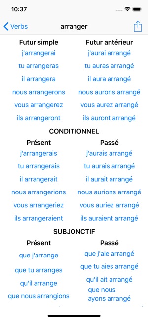 Conjugaison Française(圖3)-速報App