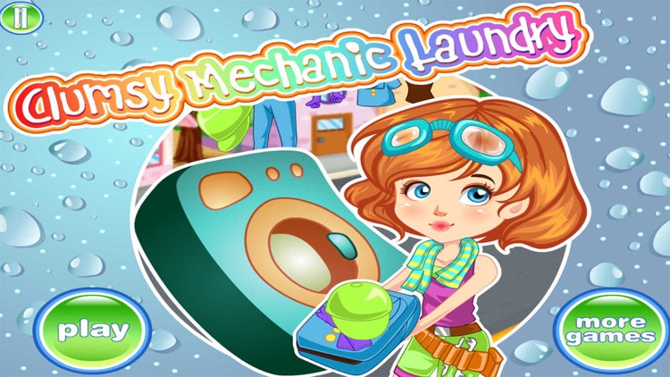 clumsy mechanic laundry game