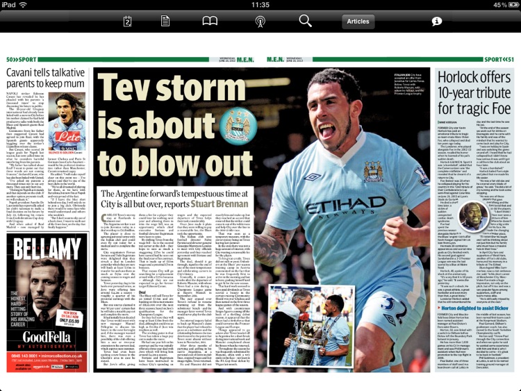 Manchester Evening News (iPad) screenshot-3