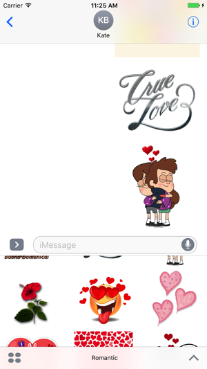 Romantic Emoticons(圖5)-速報App