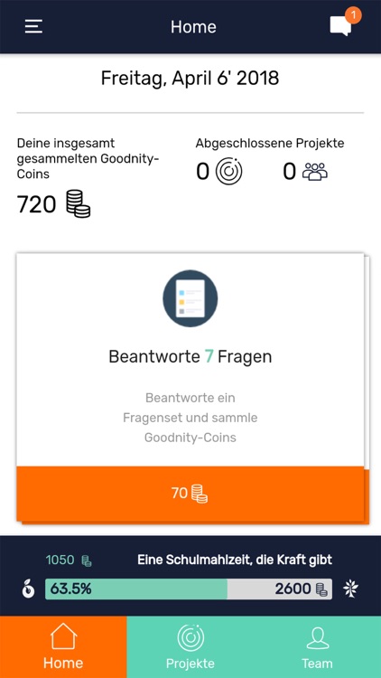 Goodnity - Die Mitarbeiter App