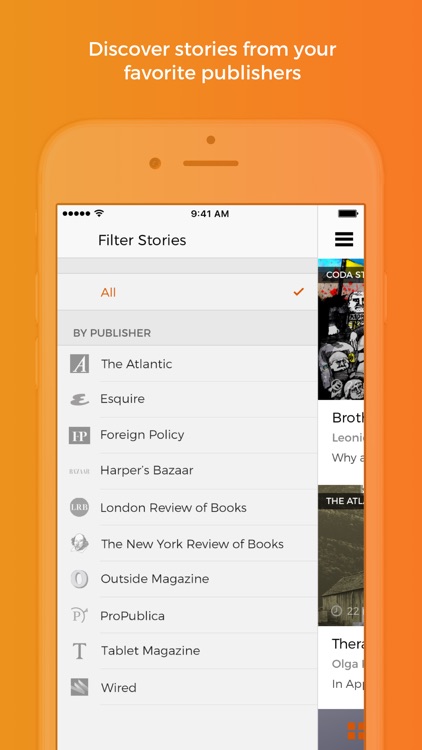 Audm - The Atlantic, WIRED screenshot-3