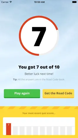 Game screenshot AA Road Code Quiz hack