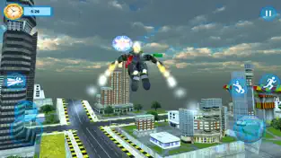 Captura 4 Flying Super Hero Adventure 3D iphone