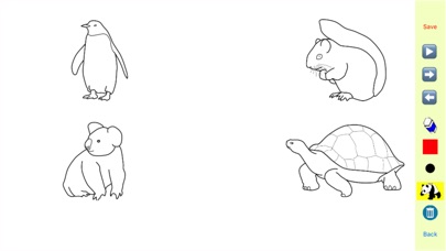 Zoo Animal Movin Coloring Book screenshot 3