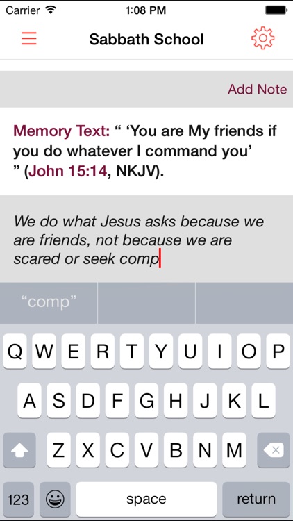 Sabbath School Quarterly App