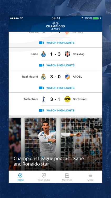 UEFA Champions League Official screenshot-0