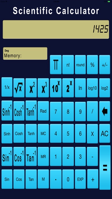 Real Scientific Calculator screenshot 4