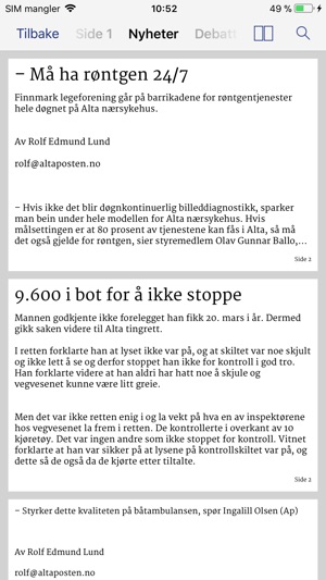 Altaposten eAvis(圖3)-速報App