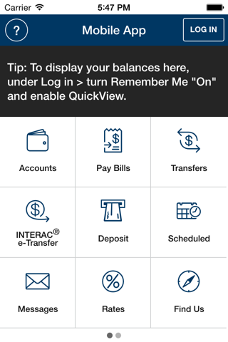Lakeland Credit Union App screenshot 2