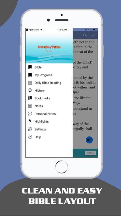 Proverbs & Psalms - King James screenshot-5
