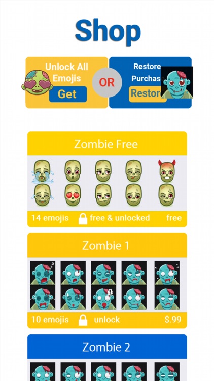 ZombieMoji - Zombie Emojis Custom Keyboard