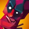A back and forth combat game that uses words as the primary means of attack