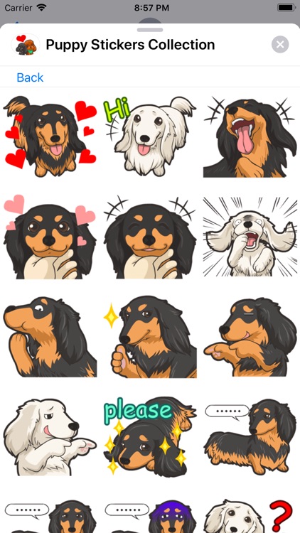 Puppy Stickers Collection screenshot-6