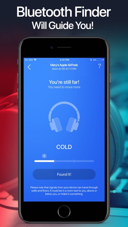 Find My Headphones - Wireless