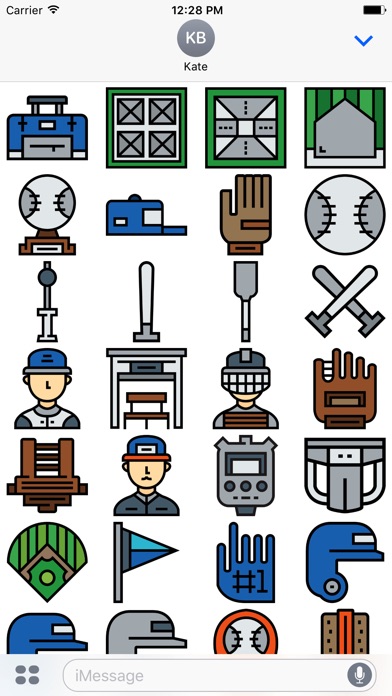 Baseball Emoji Stickers! screenshot 2