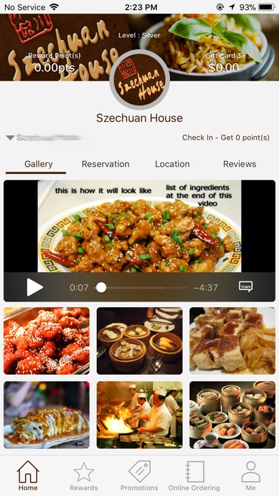 Szechuan House screenshot 3
